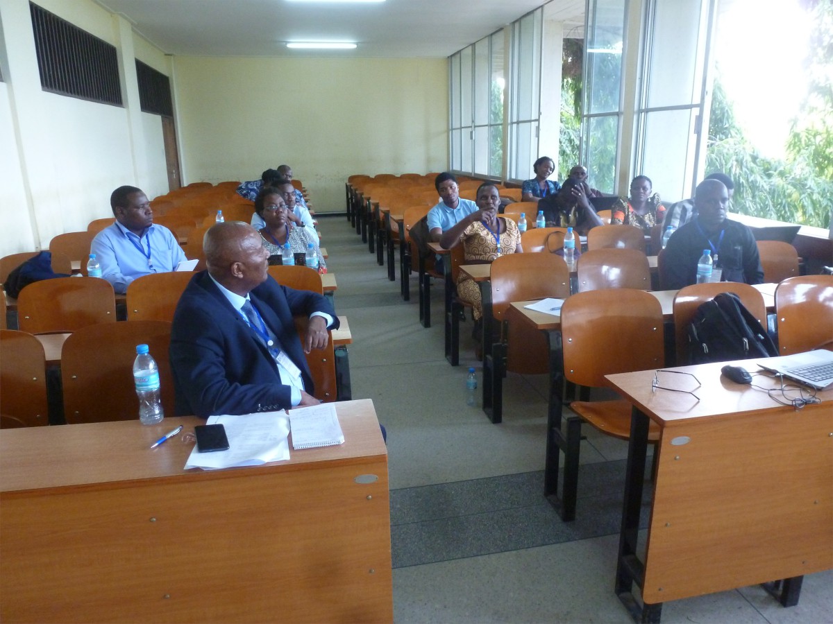 fot_2 - Dar es Salaam – panel pt. „Climate change and disaster dynamics and peace building” prowadzony przez prof. A. Żukowskiego, na pierwszym planie dr hab. D. Gemechu (26.09.2019).
