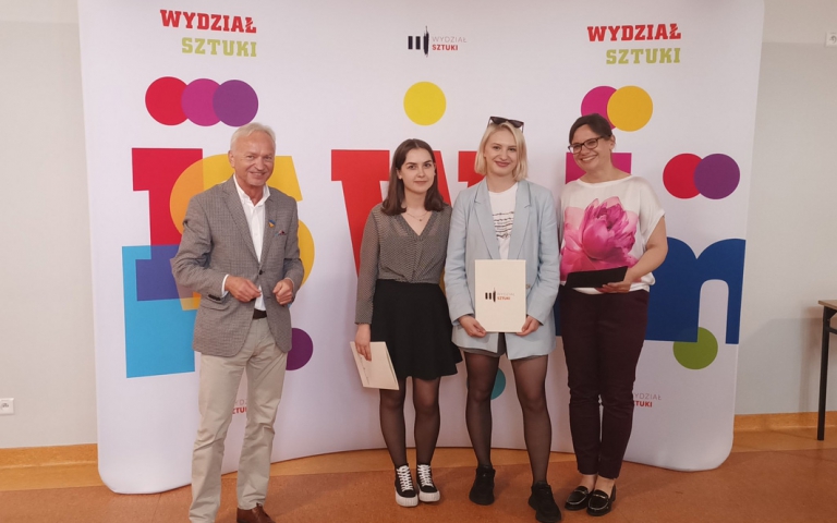 Studentki Wydziału Sztuki wyróżnione w konkursie Music & Stars Awards 2022
