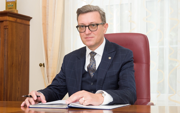Rektor UWM Jerzy Przyborowski