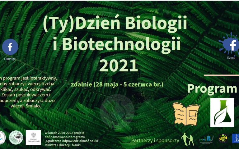 plakat tygodnia biologii i biotechnologii