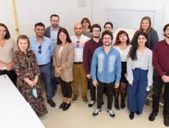 Studenci z Turcji wraz z wykładowcami