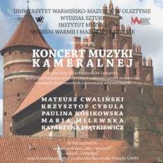 Koncert dyplomowy w Sali Kromera olsztyńskiego Zamku