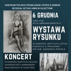 Wystawa rysunku i koncert w Centrum polsko-francuskim
