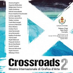 Prace Małgorzaty Chomicz na międzynarodowej wystawie grafiki CROSSROADS 2 
