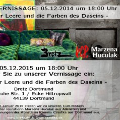 "Szarość pustki, barwy egzystencji" wystawa Marzeny Huculak w Dortmundzie