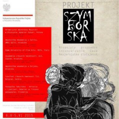Wystawa grafiki projektu "Szymborska" podczas uroczystych obchodów  Święta Trzeciego Maja w Zagrzebiu zorganizowanych przez Ambasadę RP w  Zagrzebiu.