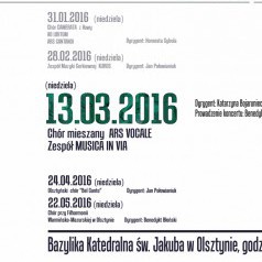 Chóralne koncerty uniwersyteckie - zdjęcia