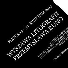  Litografia Przemysława Runo
