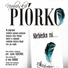 Niebieskie piórko-zapraszamy