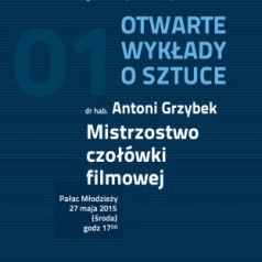 Wyklad Antoniego Grzybka w Pałacu Młodzieży