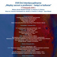 XVII dni interdyscyplinarne