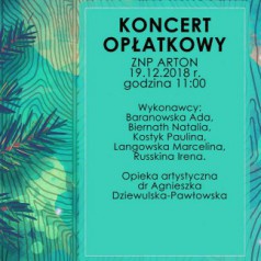 Koncert opłatkowy