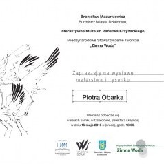 Wystawa Piotra Obarka w Działdowie
