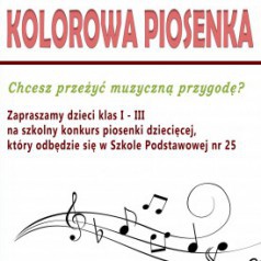 kolorowa piosenka