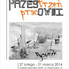 Wystawa rysunku studentów z pracowni dr hab. Marzeny Huculak w Galerii Spichlerz MOK