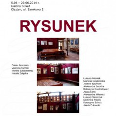 Wystawa rysunku studentów z pracowni dr hab. Marzeny Huculak w Galerii Sowa