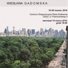 Wiesława Gadomska Zaprasza