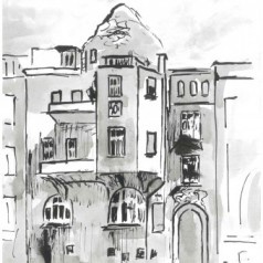 „Olsztyn w detalach. Zabytkowe kamienice olsztyńskie" wystawa w Czytelni Książek (I piętro), Stary Ratusz WBP