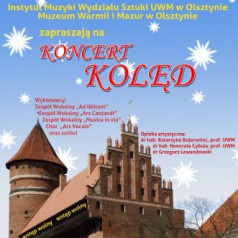 KONCERT KOLĘD NA ZAMKU W OLSZTYNIE