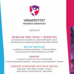 zakończenie projektu Uniwersytet Młodego odkrywcy