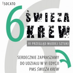 VI PRZEGLĄD MŁODEJ SZTUKI  „ŚWIEŻA KREW” 