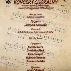 Koncert dyplomowy Instytutu Muzyki 26 kwietnia w Sali Kopernikowskiej Zamku 