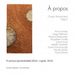 Pokaz Grupy Artystycznej FAŁDY w Starej Kotłowni