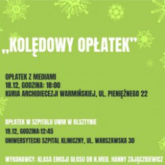 Kolędowy opłatek