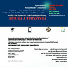 Konferencja naukowa - Sztuka a turystyka