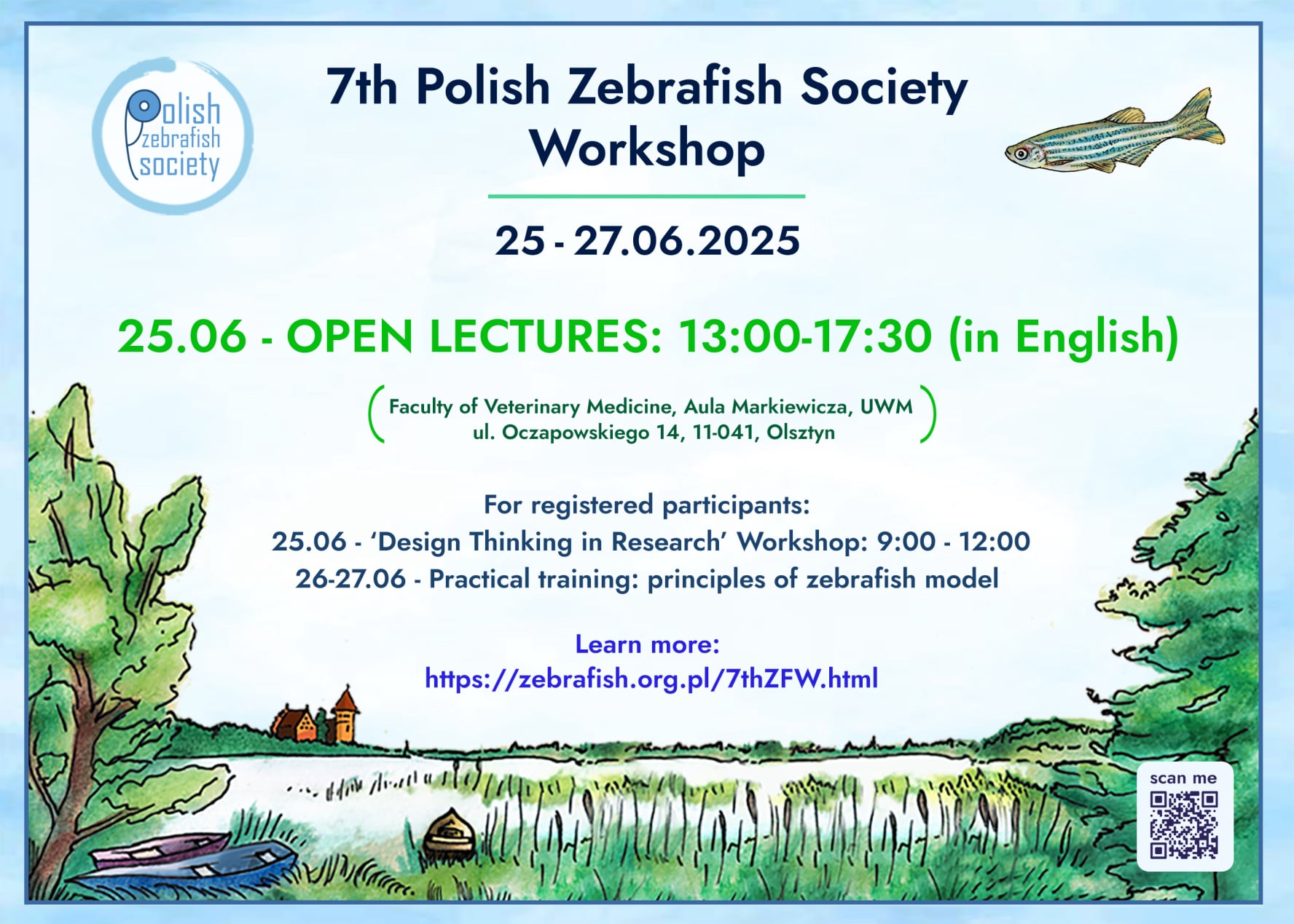 Polish Zebrafish Society Workshop Olsztyn